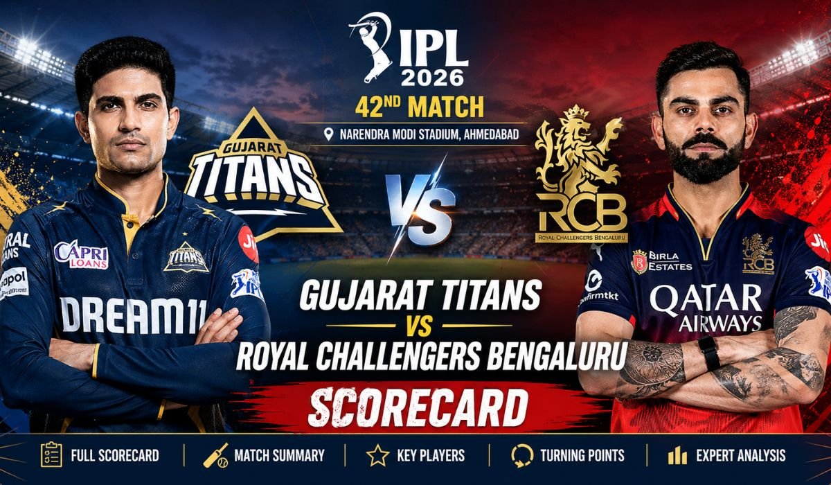 Gujarat Titans vs Royal Challengers Bengaluru