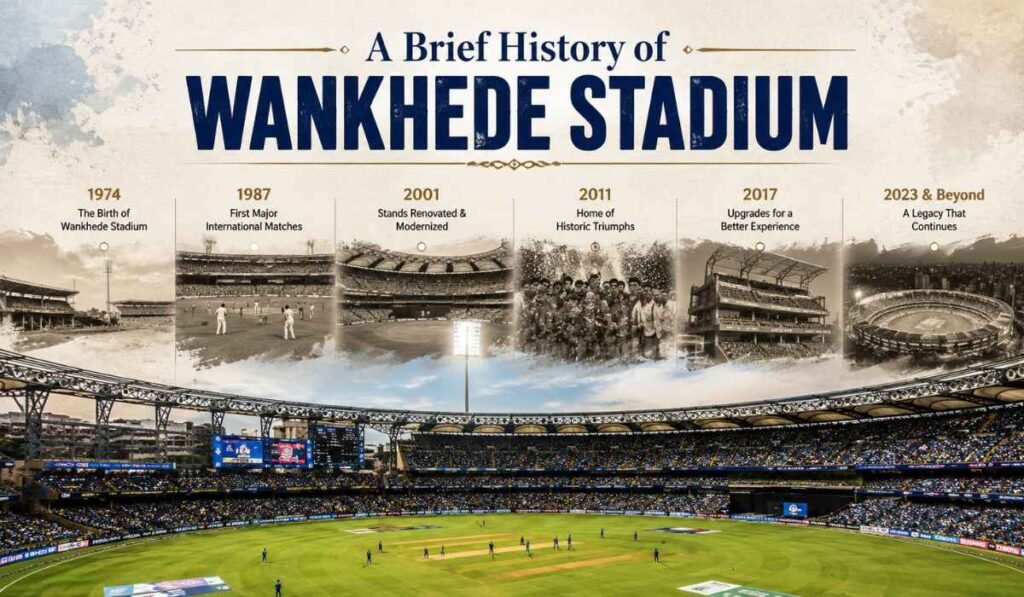 History of Wankhede Stadium
