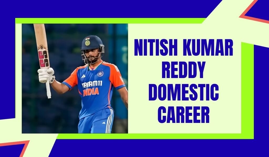 Nitish Kumar Reddy Domestic Career