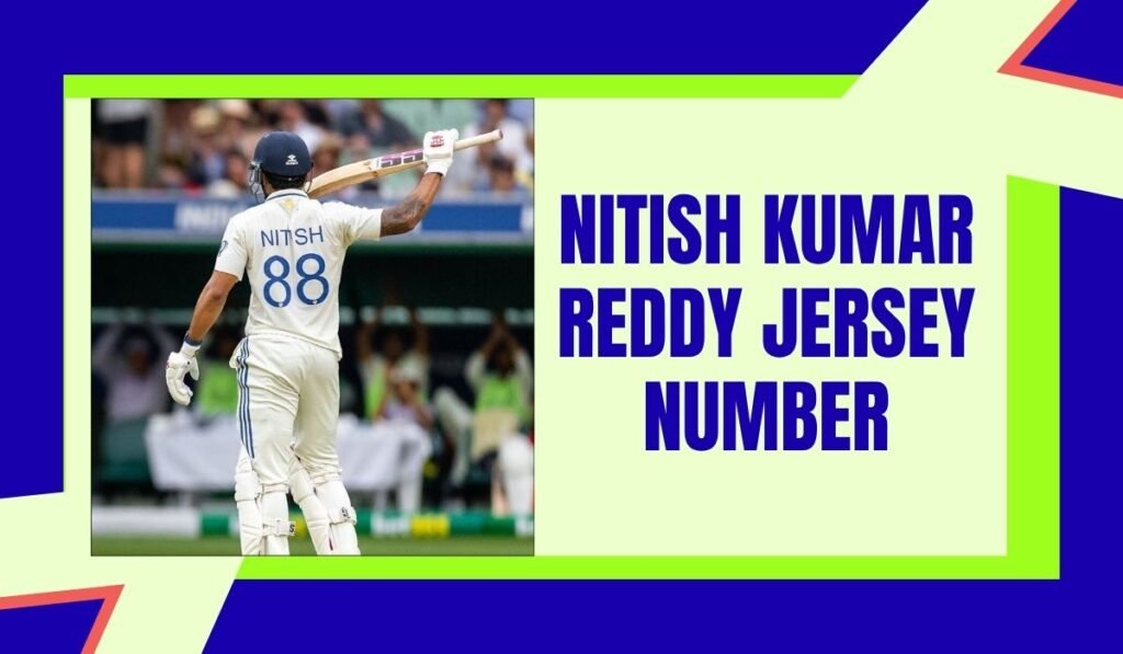 Nitish Kumar Reddy Jersey Number
