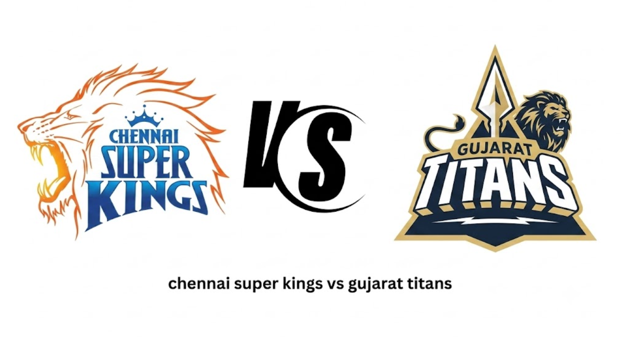 chennai super kings vs gujarat titans timeline